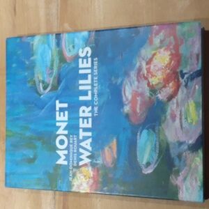 Monet Water Lilies Hardcover Coffee Table Art Book